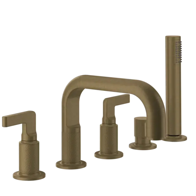 Смеситель для ванны Gessi INCISO 58040#713 античная латунь