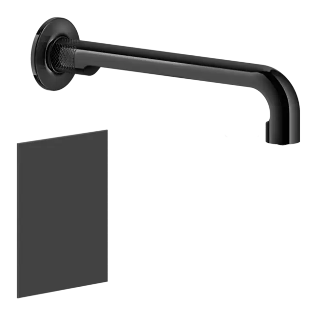 Смеситель для раковины Gessi INCISO 58107#706 Black Metal PVD