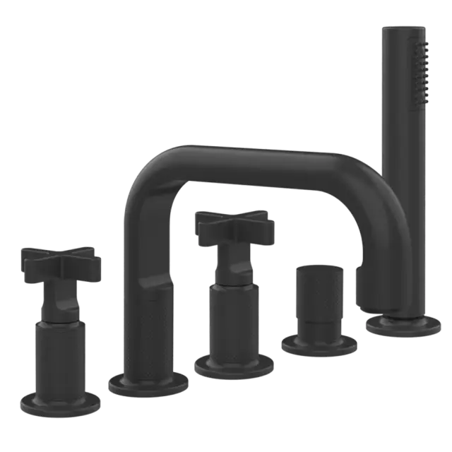 Смеситель для ванны Gessi INCISO 58140#299 черный XL