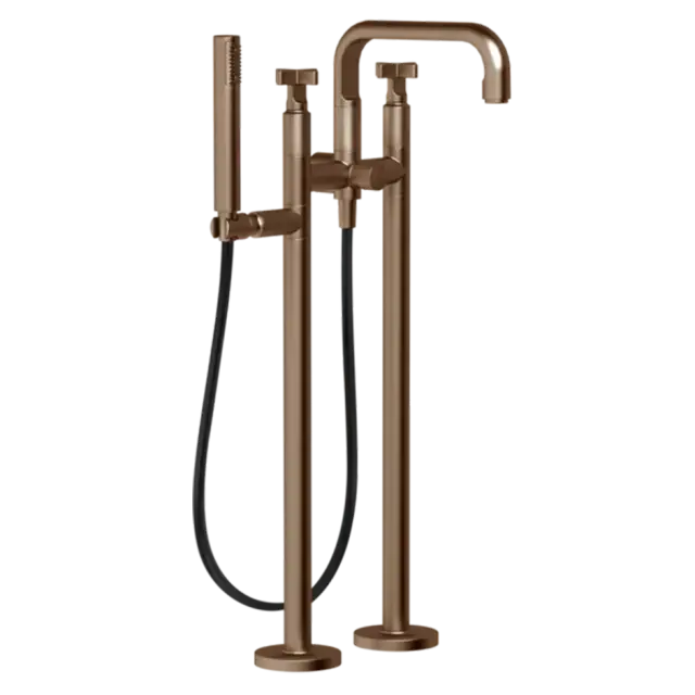 Смеситель для ванны Gessi INCISO 58129#708 браш.Медный PVD