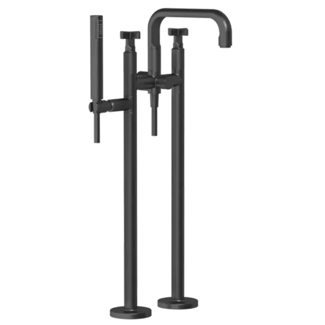 Смеситель для ванны Gessi INCISO 58129#299 черный XL