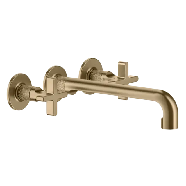 Смеситель для раковины Gessi INCISO 58192#726 Warm Bronze Brushed PVD