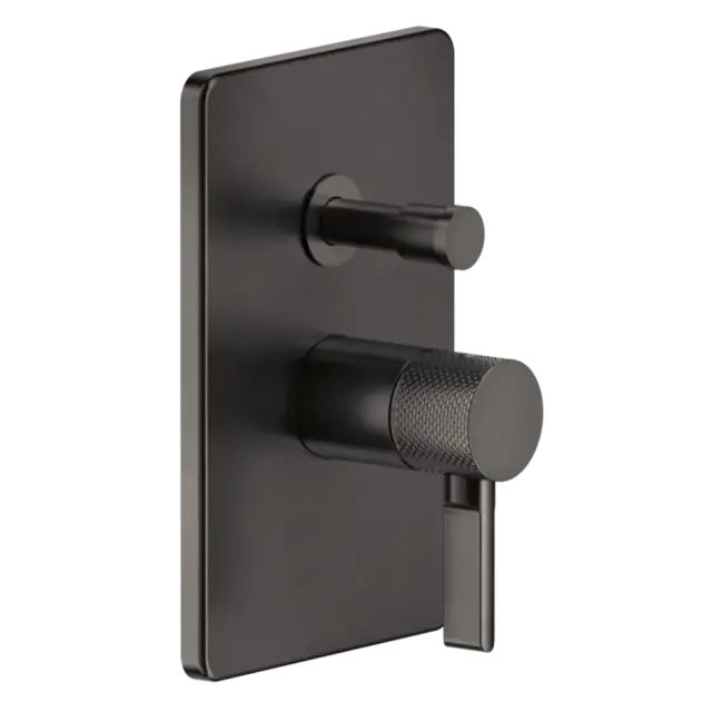 Смеситель для душа Gessi INCISO 58079#707 Black Metal Brushed PVD