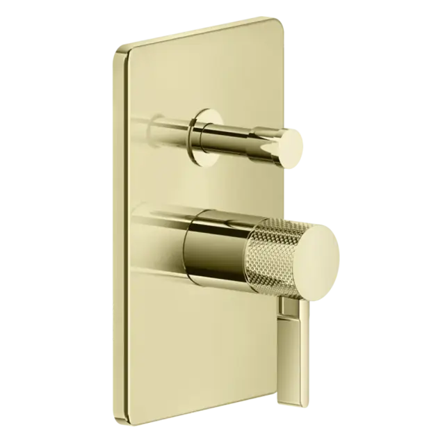 Смеситель для душа Gessi INCISO 58079#710 цвет-латунь PVD