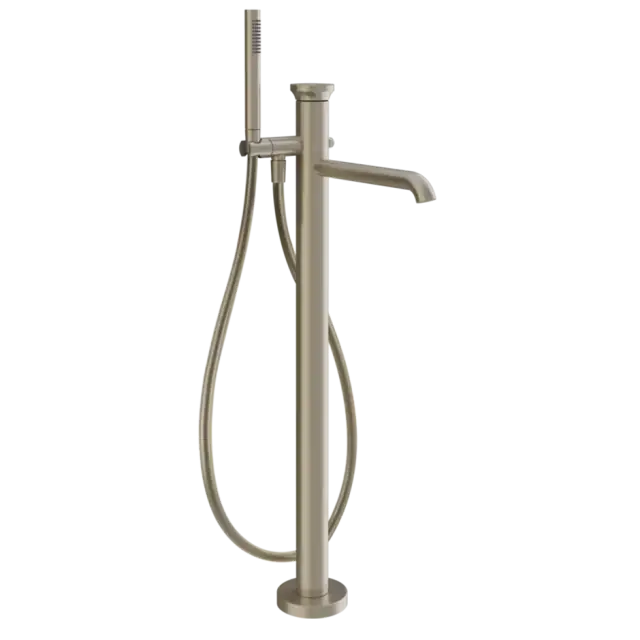 Смеситель для ванны Gessi ORIGINI 66028#149 FINOX BRUSHED NICKEL
