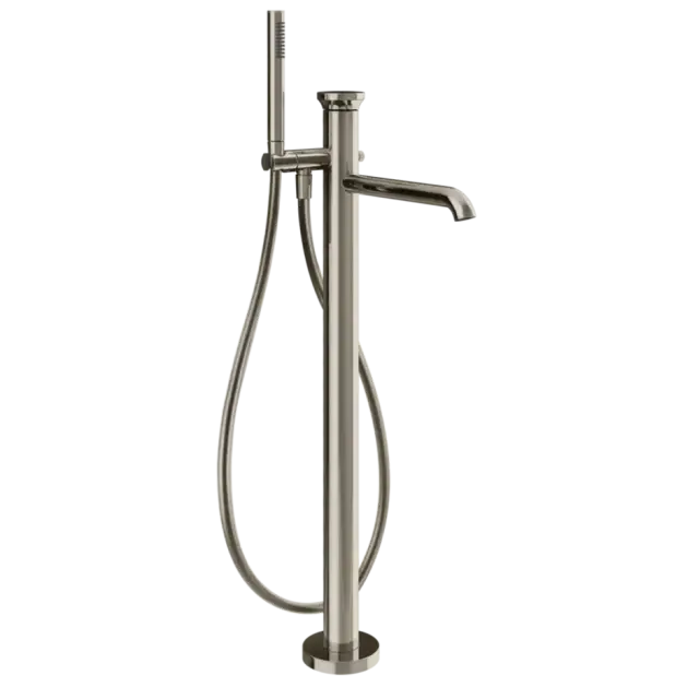 Смеситель для ванны Gessi ORIGINI 66028#720 NICKEL PVD