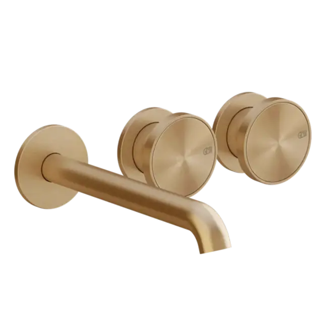 Смеситель для раковины Gessi ORIGINI 66090#726 Warm Bronze Brushed PVD