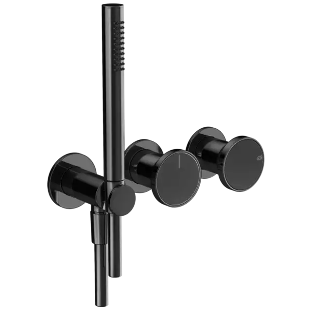 Смеситель для душа Gessi ORIGINI 66036#706 Black Metal PVD