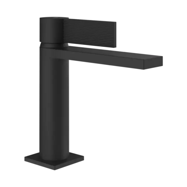 Смеситель для раковины Gessi INVERSO RIGATO 73502#299 цвет-черный XL