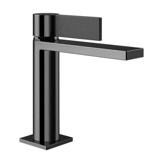 Смеситель для раковины Gessi INVERSO DIAMANTATO 73602#706 цвет-Black Metal PVD