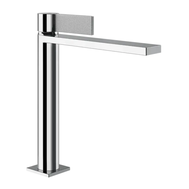 Смеситель для раковины Gessi INVERSO DIAMANTATO 73606#031 цвет-хром