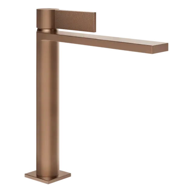Смеситель для раковины Gessi INVERSO DIAMANTATO 73655#708 цвет-браш.Медный PVD