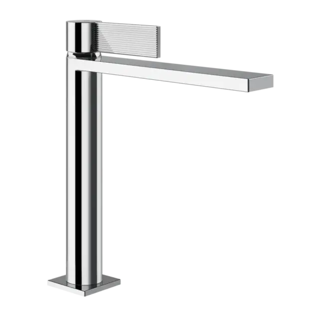 Смеситель для раковины Gessi INVERSO RIGATO 73506#031 цвет-хром