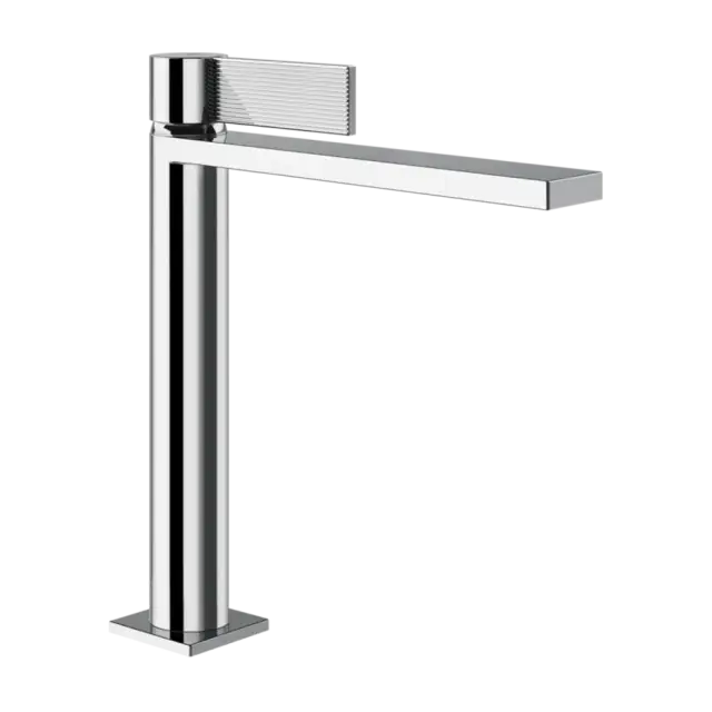 Смеситель для раковины Gessi INVERSO RIGATO 73555#031 цвет-хром