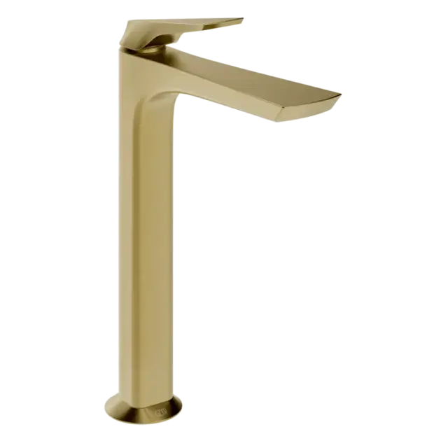 Смеситель для раковины Gessi VENTAGLIO 72053#727 цвет-браш.латунь PVD