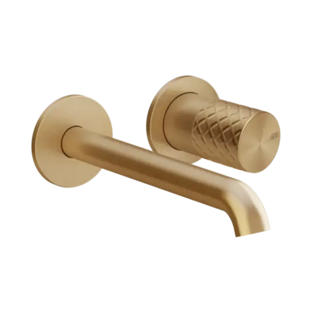 Смеситель для раковины Gessi HABITO INTRECCIO 70188#726 цвет-Warm Bronze Brushed PVD