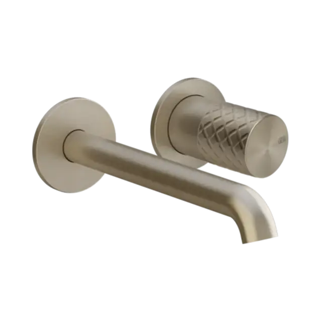 Смеситель для раковины Gessi HABITO INTRECCIO 70188#149 цвет-FINOX BRUSHED NICKEL