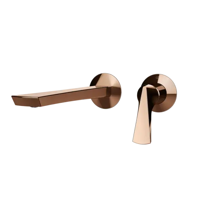 Смеситель для раковины Gessi VENTAGLIO 72088#030 цвет-Медный PVD