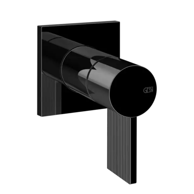 Смеситель для раковины Gessi INVERSO RIGATO 73509#706 цвет-Black Metal PVD