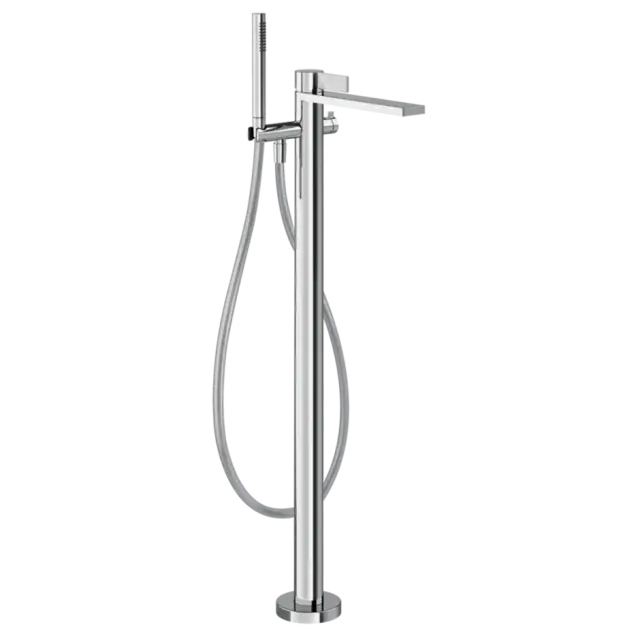 Смеситель для ванны Gessi INVERSO RIGATO 73528#031 цвет-хром