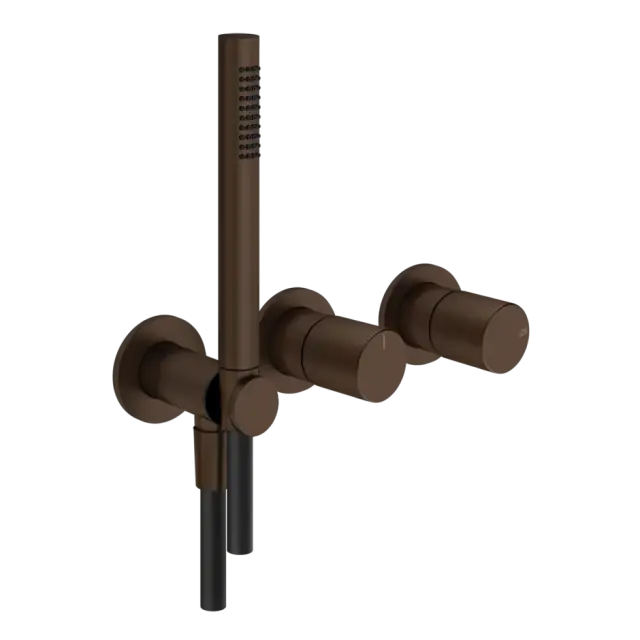 Смеситель для душа Gessi HABITO 70038#845 цвет-темная бронза