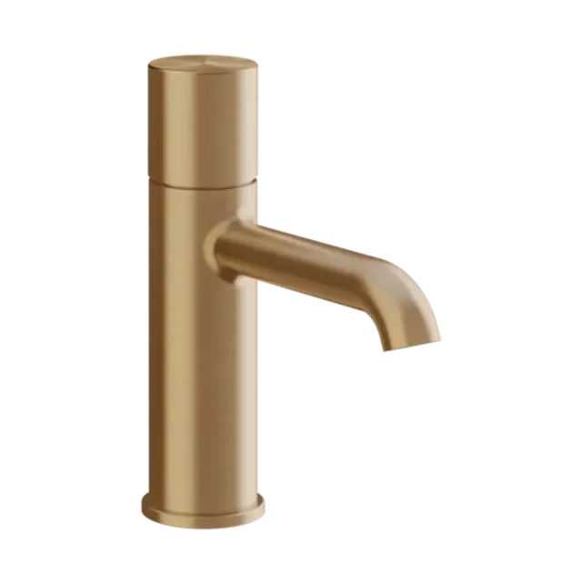 Смеситель для раковины Gessi HABITO 70002#726 цвет-Warm Bronze Brushed PVD