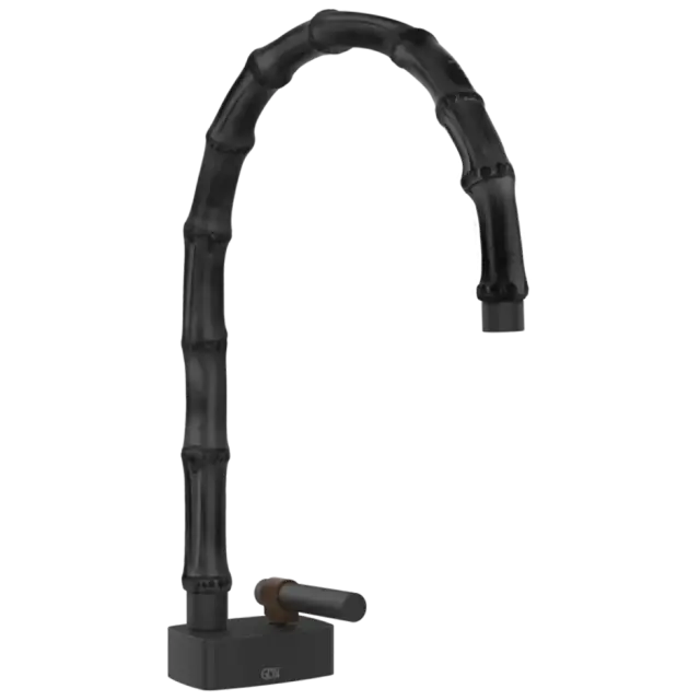 Смеситель для раковины Gessi Jacqueline 77319#299 цвет-черный XL