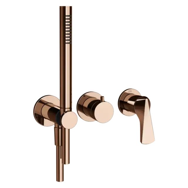 Смеситель для душа Gessi VENTAGLIO 72036#030 цвет-Медный PVD