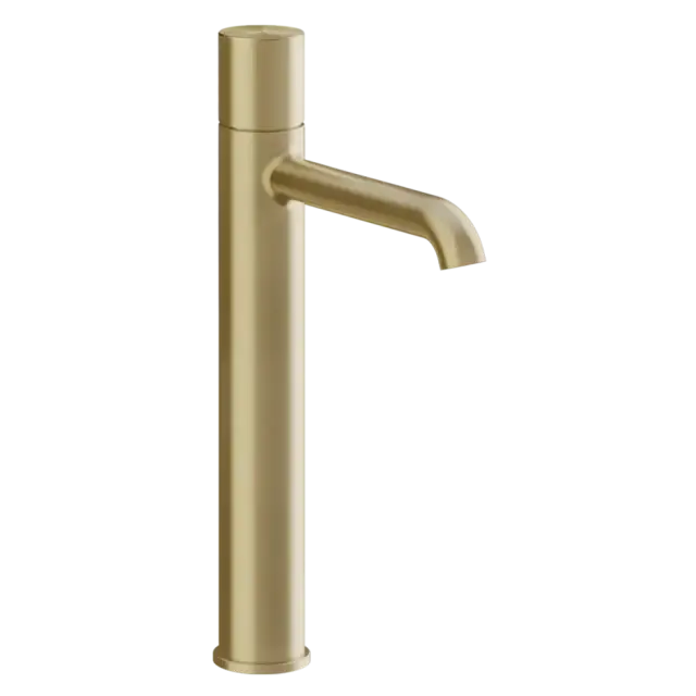 Смеситель для раковины Gessi HABITO 70004#727 цвет-браш.латунь PVD