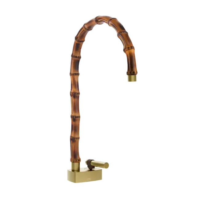 Смеситель для раковины Gessi Jacqueline 77003#727 цвет-браш.латунь PVD