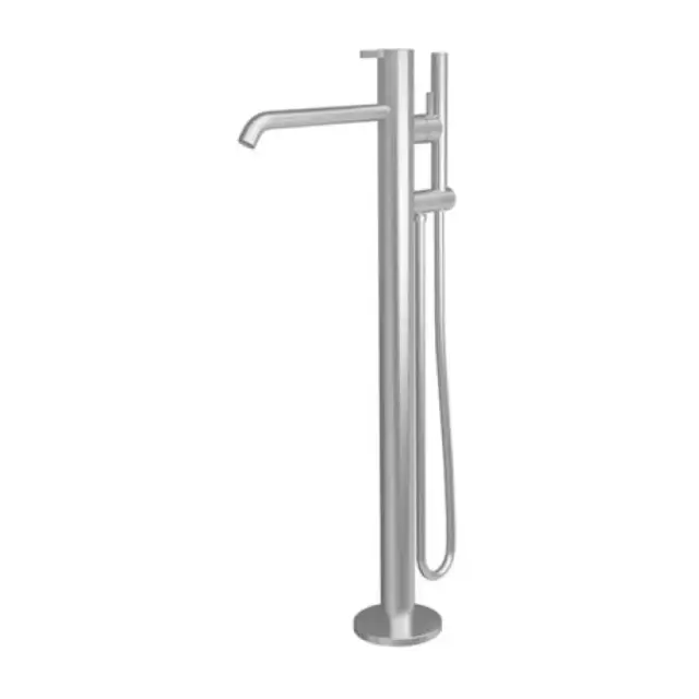 Смеситель для ванны Antonio Lupi ESSENTIA ES903SA сталь матовая