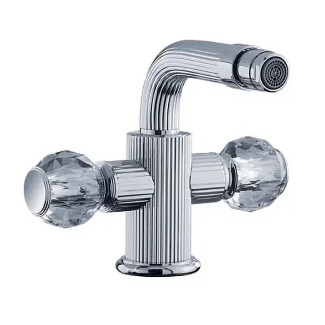 Смеситель для биде Jorger CRONOS CRYSTAL 637.10.100.000 chrome