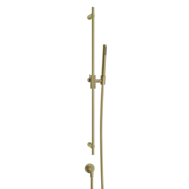 Душевой гарнитур Gessi INGRANAGGIO 63582#727 цвет-браш.латунь PVD