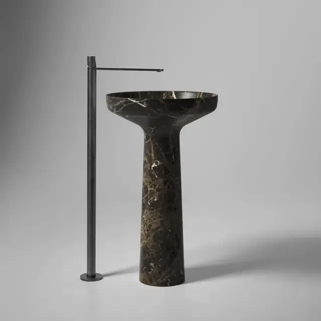 Раковина Antonio Lupi Ago AGO185 мрамор-EMPERADOR