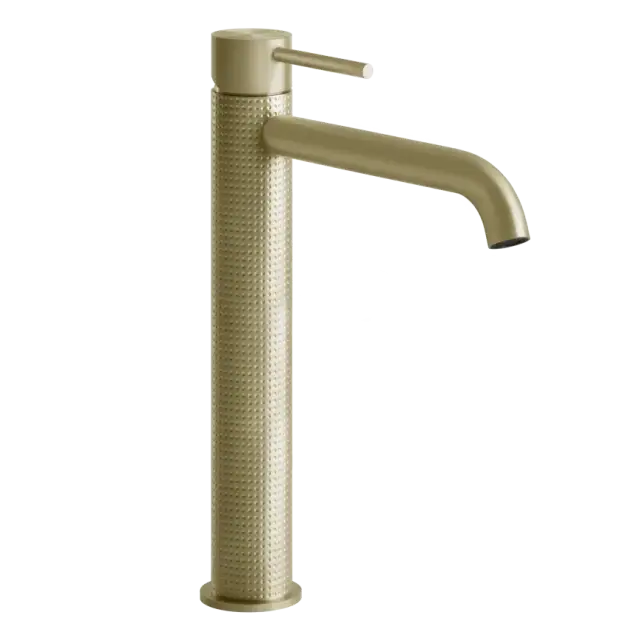 Смеситель для раковины Gessi CESELLO 54406#727 цвет-браш.латунь PVD