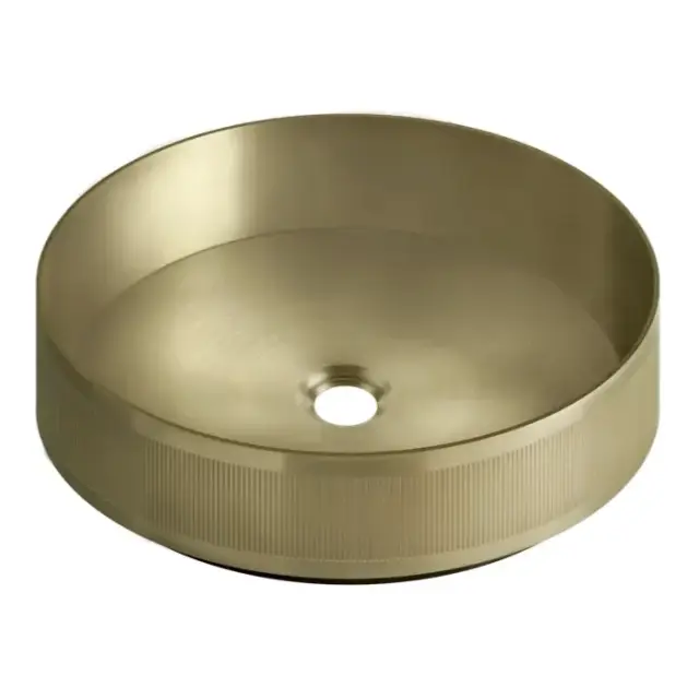 Раковина Gessi 65601#727 цвет-браш.латунь PVD