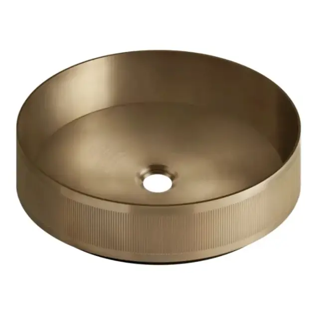 Раковина Gessi 65601#726 цвет-warm bronze brushed PVD