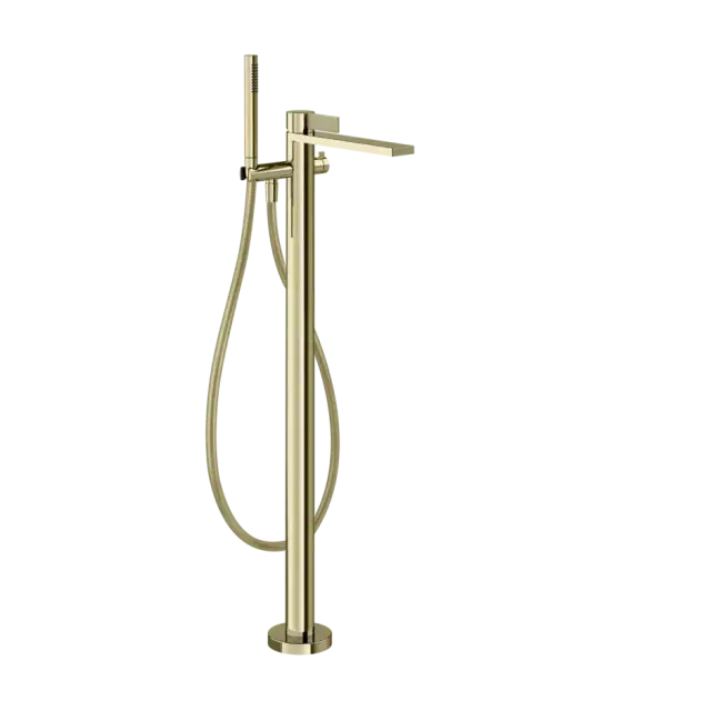 Смеситель для ванны Gessi INVERSO DIAMANTATO 73628#710 цвет-латунь PVD