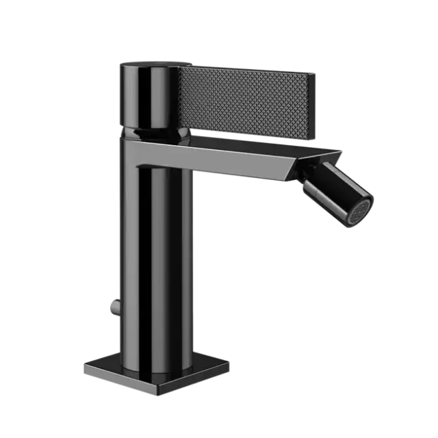 Смеситель для биде Gessi INVERSO DIAMANTATO 73607#706 цвет-black metal PVD