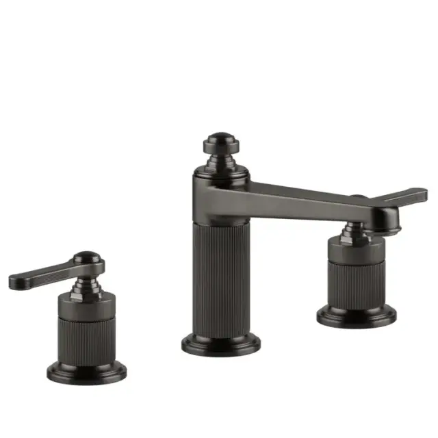 Смеситель для раковины Gessi VENTI20 65012#707 цвет-black metal brushed PVD