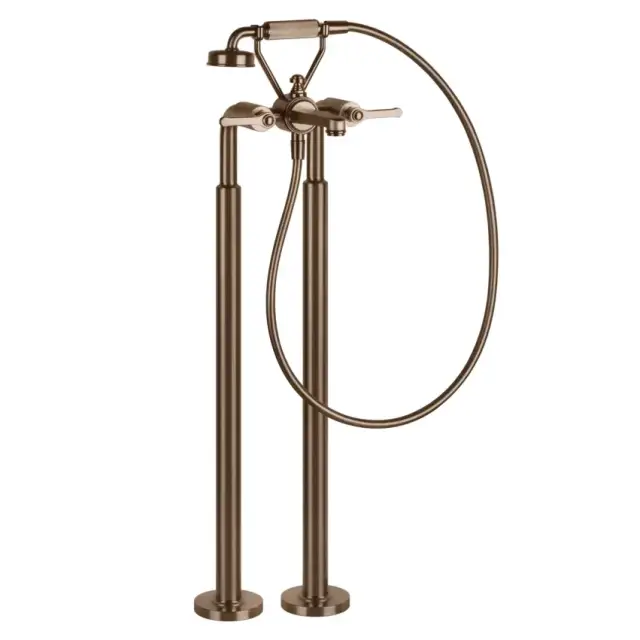 Смеситель для ванны Gessi VENTI20 65128#708 цвет-браш.медь PVD