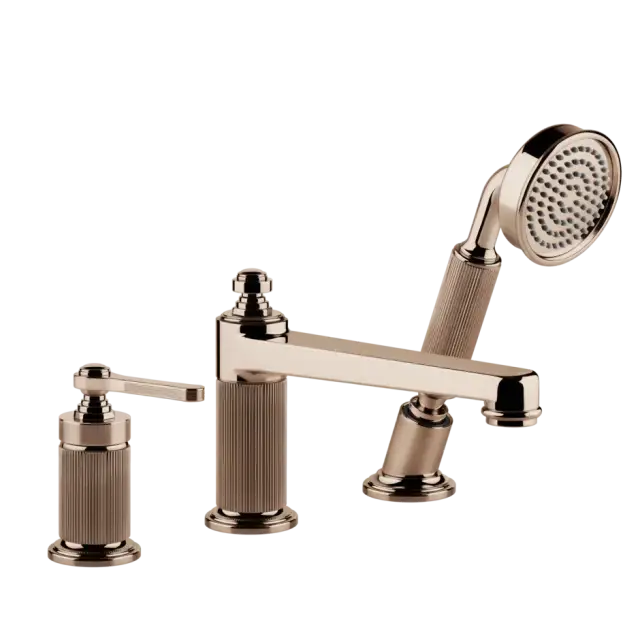 Смеситель для ванны Gessi VENTI20 65037#030 цвет-медь PVD