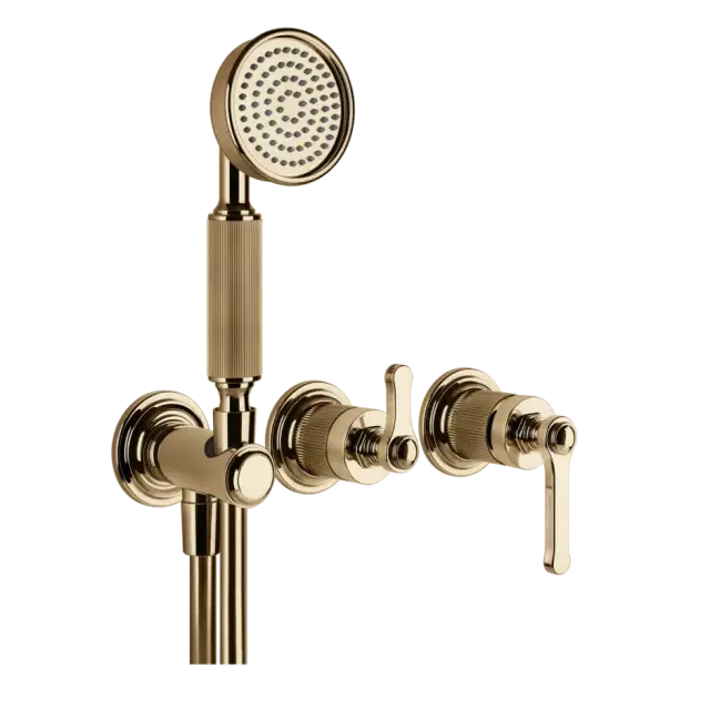 Смеситель для душа Gessi VENTI20 65036#735 цвет-warm bronze PVD