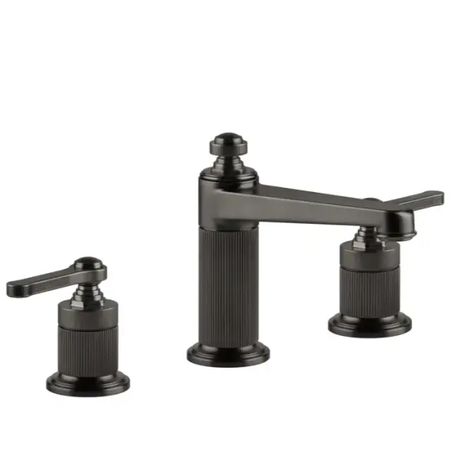 Смеситель для раковины Gessi VENTI20 65014#707 цвет-black metal brushed PVD