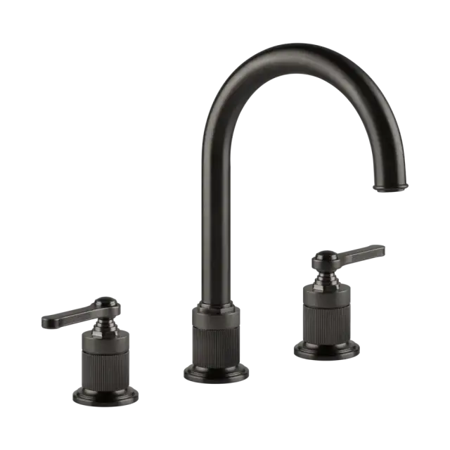 Смеситель для раковины Gessi VENTI20 65016#707 цвет-black metal brushed PVD