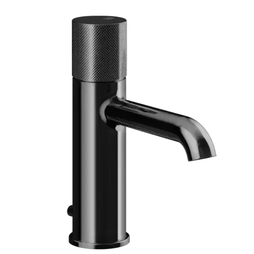 Смеситель для раковины Gessi HABITO DIAMANTATO 70601#706 цвет-black metal PVD