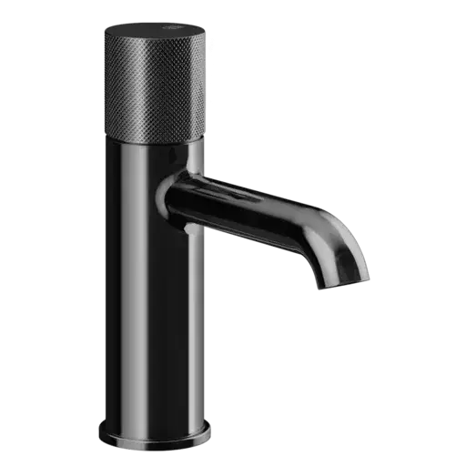Смеситель для раковины Gessi HABITO DIAMANTATO 70602#706 цвет-black metal PVD
