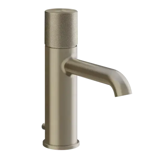 Смеситель для раковины Gessi HABITO DIAMANTATO 70601#149 цвет-finox brushed nickel