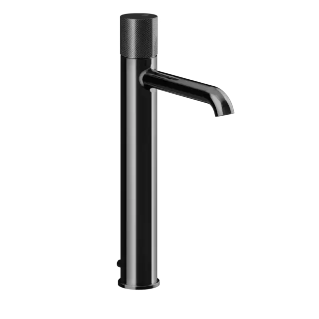 Смеситель для раковины Gessi HABITO DIAMANTATO 70603#706 цвет-black metal PVD