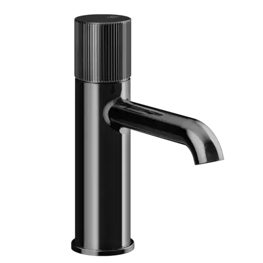 Смеситель для раковины Gessi HABITO RIGATO 70502#706 цвет-black metal PVD